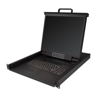 Rackmount KVM Console - Single Port VGA KVM with 19" LCD Monitor without battery