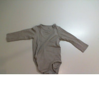 Brown baby bodysuit