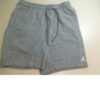 Gray sports shorts for men