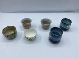 Set of 6 Glass Japanese tea glass