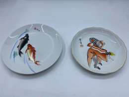 Set of 2 Japanese rice glass plate Set of 2 Japanese rice glass plate