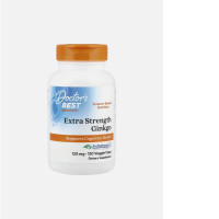 Doctor's Best Extra Strength Ginkgo, Non-GMO, Vegan, Gluten Free, Soy Free, Promotes Mental Function and Memory, 120 mg, 360 Count
