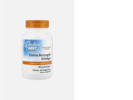 Doctor's Best Extra Strength Ginkgo, Non-GMO, Vegan, Gluten Free, Soy Free, Promotes Mental Function and Memory, 120 mg, 360 Count
