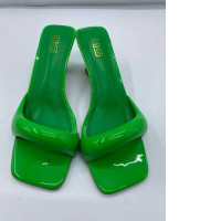 Women's green high heels