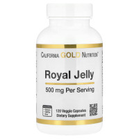 California Gold Nutrition Royal Jelly, 500 mg, 120 Veggie Capsules