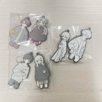Set of 6 anime keychains