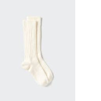 UNIQLO Cream socks