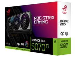 Asus ROG Strix GeForce RTX 5070 Ti 16G OC GDDR7 Graphics Card [ROG-STRIX -RTX5070TI-O16G]
