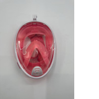Pink diving mask