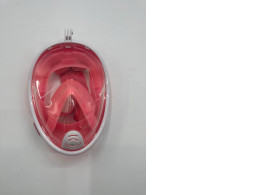 Pink diving mask