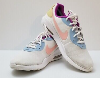 Nike Air Max Oketo Sneakers Womens Sz 10 White Bleached Coral AQ2231-104 Lace Up 