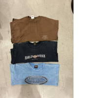 Set of 3 Harley-Davidson Men's vintage round neck t-shirt