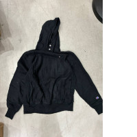 Diesel Black long sleeve hooded sweatshirt