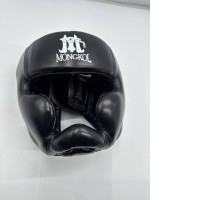 Mongkol Head Guard Headgear Muay Thai Boxing Black Mongkol Head Guard Headgear Muay Thai Boxing Black