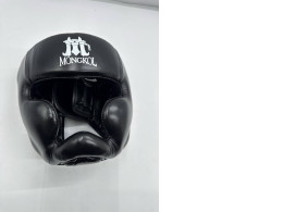 Mongkol Head Guard Headgear Muay Thai Boxing Black Mongkol Head Guard Headgear Muay Thai Boxing Black