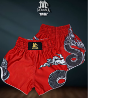 Set of 2  MONGKOL  BOXING SHORTS BSM 08 NAGA