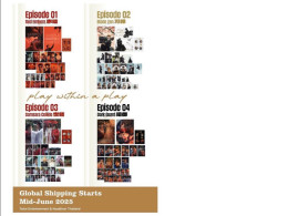 Set box 4 episodes, cards, photo album, posters