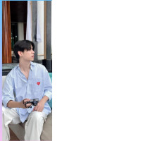 Blue striped shirt Blue striped shirt