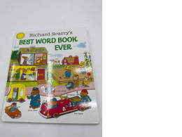 Richard Scarry Word Book Ever 