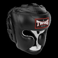 Twins HGL3 Sparring Headguard - Black