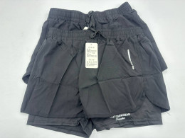 Set of 2 Black sports pants with lining