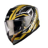 DADDY HELMETS GP GOLD-BLACK