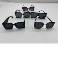 Set of 5 Black fashion glasses for women