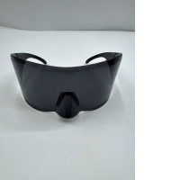 Eagle Beak Fashion Sunglasses with Nose Protection and Silver Reflective Coating for Wind Protection