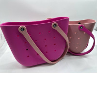 Set of 2 Multipurpose bag in pink and light purple Set of 2 Multipurpose bag in pink and light purple