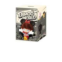 Pop Mart Dimoo World × Disney Series Vinyl Plush Keychain Blind Box Single Box