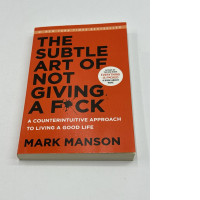 Book Mark Manson Collection 2 Books Set (The Subtle Art of Not Giving a Fck, Everything Is Fcked) Hardcover