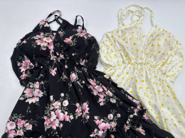 Set of 2 Women's white and black dress 