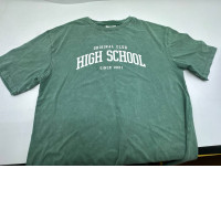 Green round neck t-shirt 