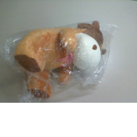 Plush toy cow