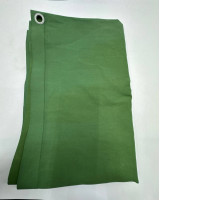 Green motorcycle tarpaulin