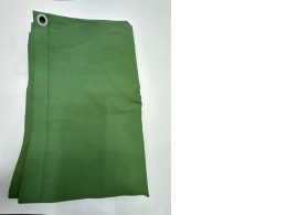 Green motorcycle tarpaulin