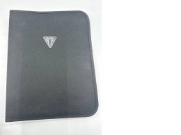 Triumph motorcycle manual bag