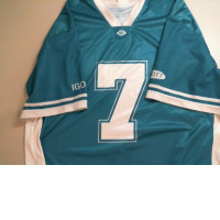 Sports green T-shirt, number 7