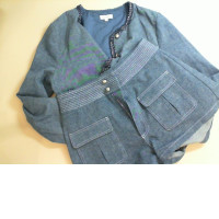 Set of jeans, shorts and jacket