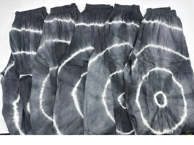 Set of 5 Gray round shell pattern home pants Set of 5 Gray round shell pattern home pants