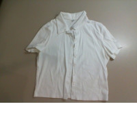 White women's shirt, short sleeve