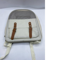 Light beige backpack