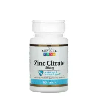 Zinc Citrate, 50 mg, 60 tablets
