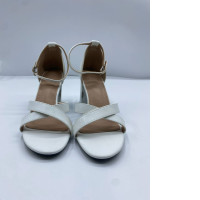 White women's hollef shoes