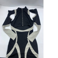 Black grey girl's dress