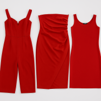 Set of 3 red women's dresses Set of 3 red women's dresses