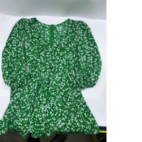 White green women's dress