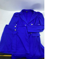 Bright blue women's classic suit Bright blue women's classic suit