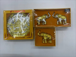 Set of 3 Thai souvenirs, elephant shape Set of 3 Thai souvenirs, elephant shape