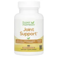 Set of 4 Super Nutrition Joint Support with Olive Extract, Rutin, Boswellia Extract, and Ginger Extract, 60 Veggie Capsules
